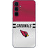 NFL Arizona Cardinals White Striped Galaxy A35 5G Skin